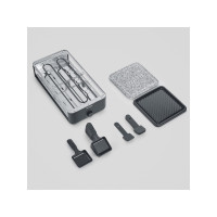 Produktbild för Severin RG 2366, 8 personer, Sten, Svart, 480 x 240 mm, Rota...