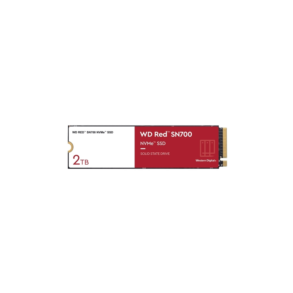 Produktbild för WD Red SN700 WDS200T1R0C - SSD - 2 TB - PCIe 3.0 x4 (NVMe)