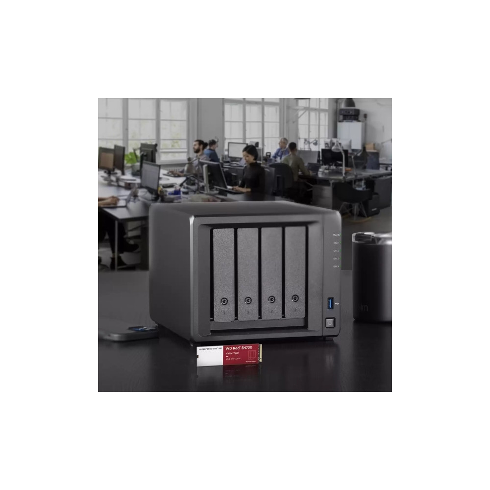Produktbild för WD Red SN700 WDS200T1R0C - SSD - 2 TB - PCIe 3.0 x4 (NVMe)