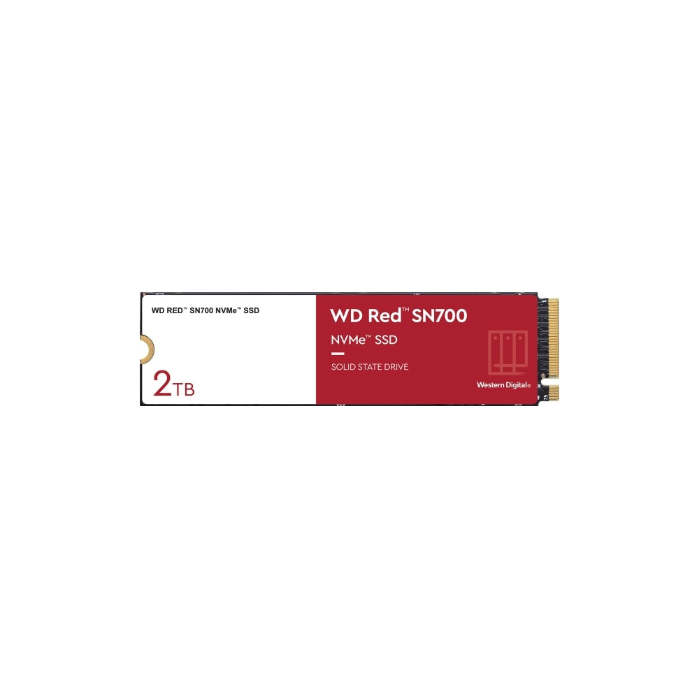 Produktbild för WD Red SN700 WDS200T1R0C - SSD - 2 TB - PCIe 3.0 x4 (NVMe)