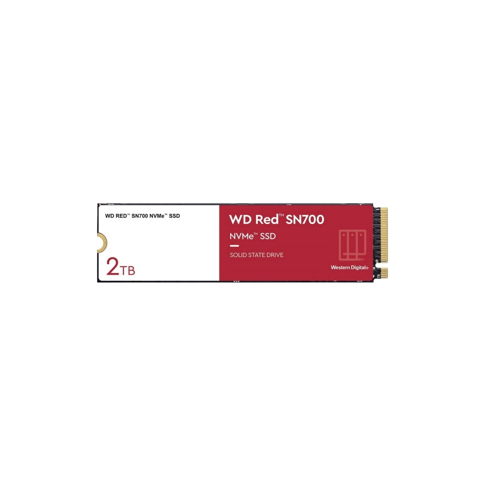 Produktbild för WD Red SN700 WDS200T1R0C - SSD - 2 TB - PCIe 3.0 x4 (NVMe)