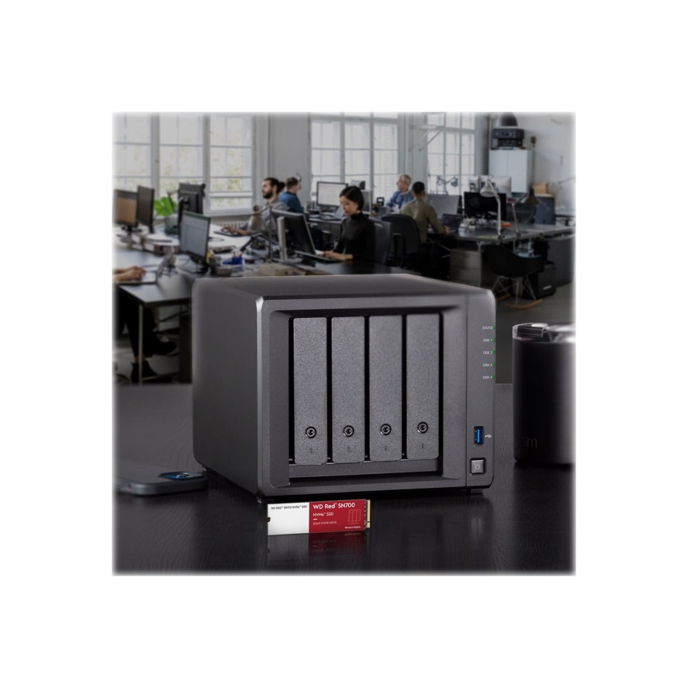 Produktbild för WD Red SN700 WDS200T1R0C - SSD - 2 TB - PCIe 3.0 x4 (NVMe)