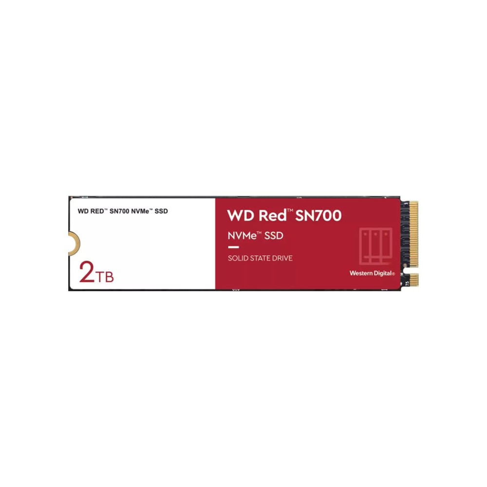 Produktbild för WD Red SN700 WDS200T1R0C - SSD - 2 TB - PCIe 3.0 x4 (NVMe)