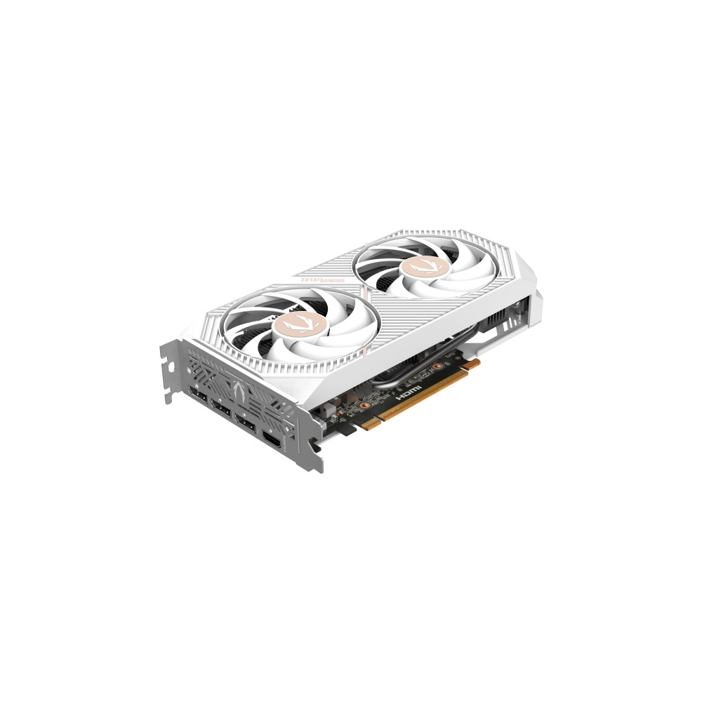 Produktbild för ZOTAC GAMING Twin Edge OC - White Edition - grafikkort - GeForce RTX 5050 - 8 GB