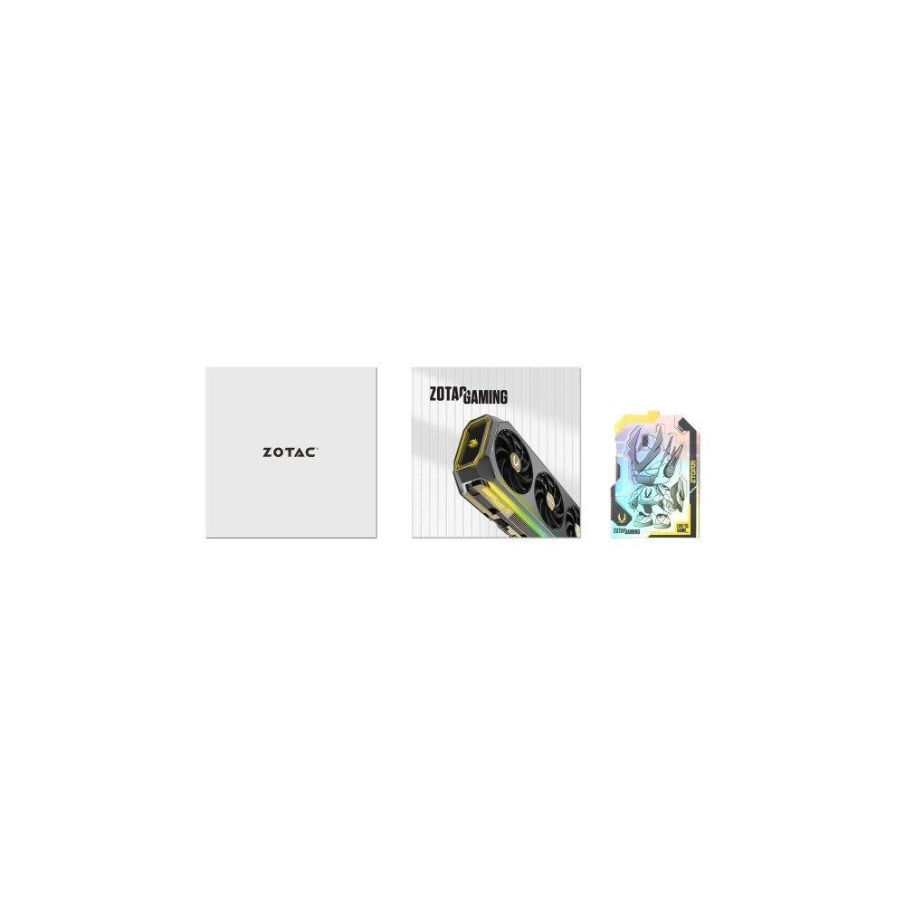 Produktbild för ZOTAC GAMING Twin Edge OC - White Edition - grafikkort - GeForce RTX 5050 - 8 GB