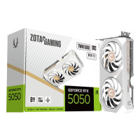 Produktbild för ZOTAC GAMING Twin Edge OC - White Edition - grafikkort - GeForce RTX 5050 - 8 GB