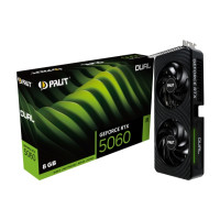 Produktbild för Palit GeForce RTX 5060 Dual - grafikkort - GeForce RTX 5060 - 8 GB