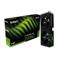 Produktbild för Palit GeForce RTX 5060 Dual - grafikkort - GeForce RTX 5060 - 8 GB