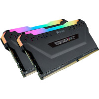 Produktbild för CORSAIR Vengeance RGB PRO - DDR4 - sats - 32 GB: 2 x 16 GB - DIMM 288-pin - 3200 MHz / PC4-25600 - ej buffrad
