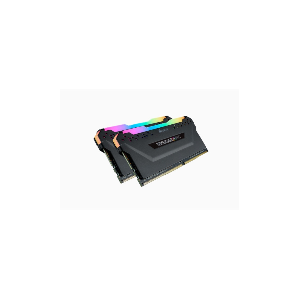 Produktbild för CORSAIR Vengeance RGB PRO - DDR4 - sats - 32 GB: 2 x 16 GB - DIMM 288-pin - 3200 MHz / PC4-25600 - ej buffrad