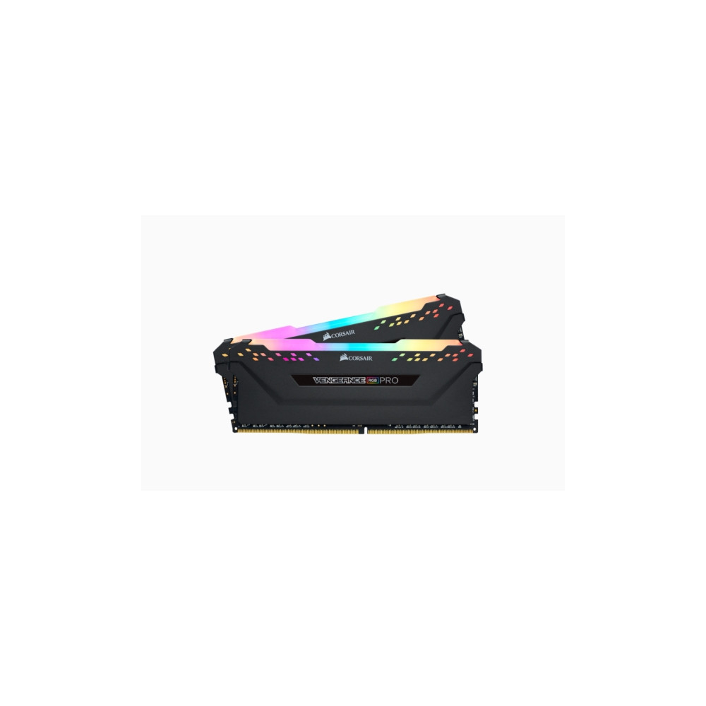 Produktbild för CORSAIR Vengeance RGB PRO - DDR4 - sats - 32 GB: 2 x 16 GB - DIMM 288-pin - 3200 MHz / PC4-25600 - ej buffrad