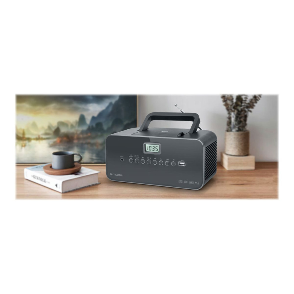 Produktbild för Muse M-28 DG - boombox - CD, USB-radio
