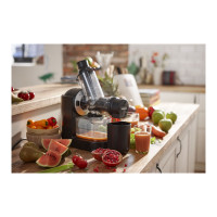 Produktbild för Philips Viva Collection HR1889 - råsaftcentrifug - svart/silver