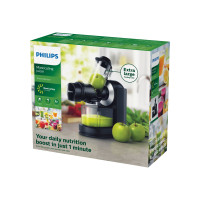 Produktbild för Philips Viva Collection HR1889 - råsaftcentrifug - svart/silver