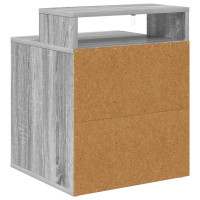 Produktbild för Katt hus Grå Sonoma 42,5 x 40 x 53,5 cm Konstruerat trä