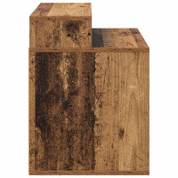 Produktbild för Katt hus Gammalt trä 42,5 x 40 x 53,5 cm Konstruerat trä