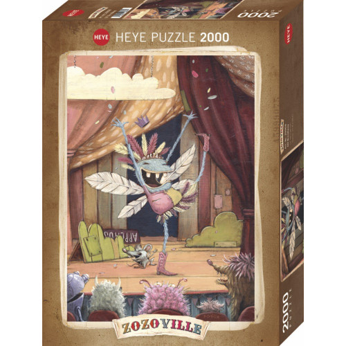 HEYE Zozoville Off Broadway, Pussel, 2000 bitar, Heye