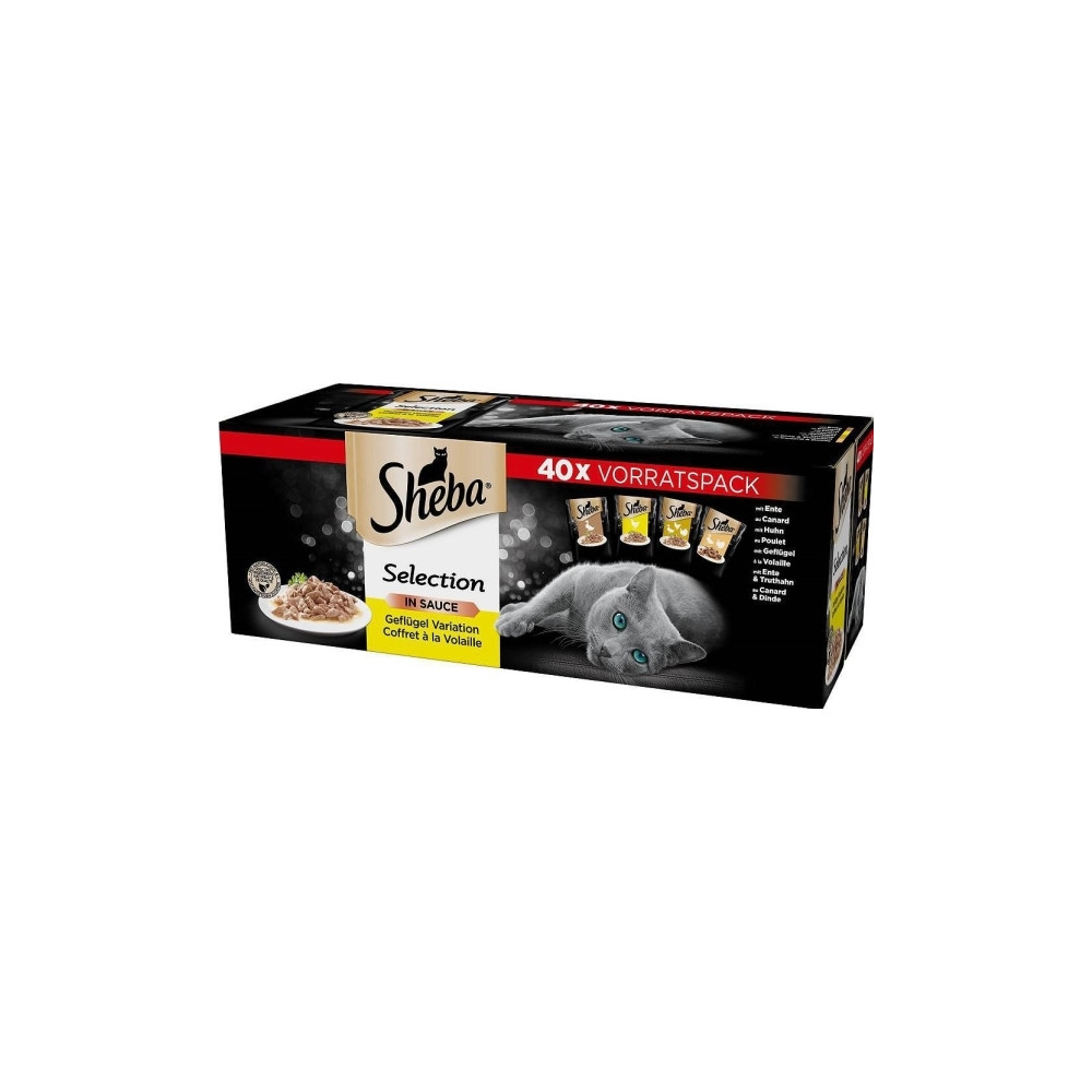 Produktbild för SHEBA Selection Select Slices Fjäderfäsmak