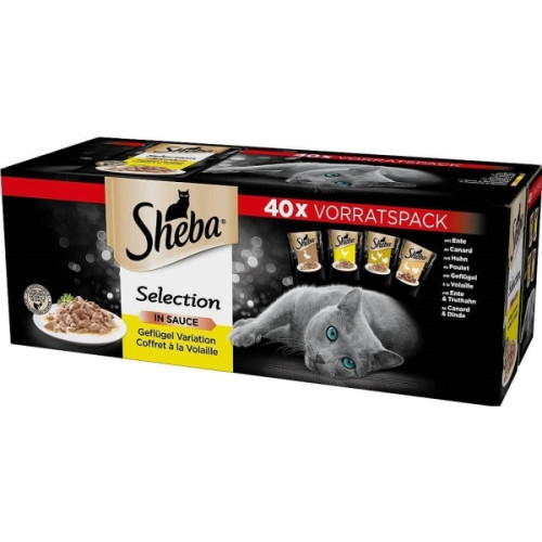 Sheba SHEBA Selection Select Slices Fjäderfäsmak