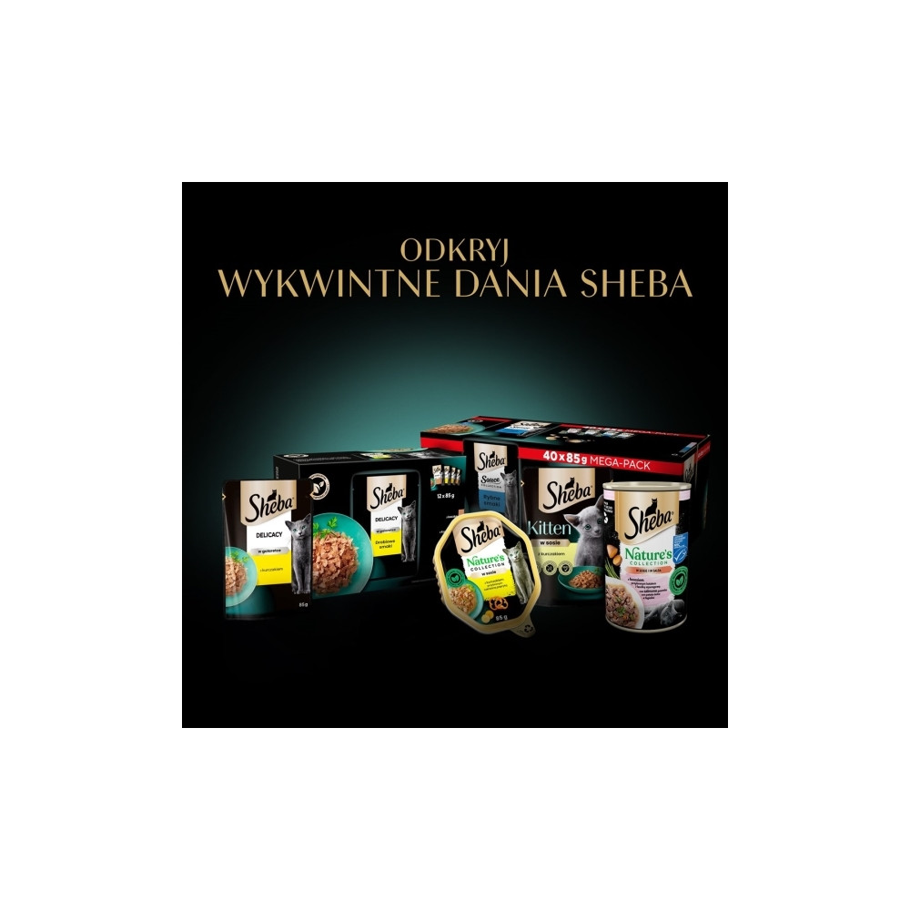 Produktbild för SHEBA Selection Select Slices Fjäderfäsmak