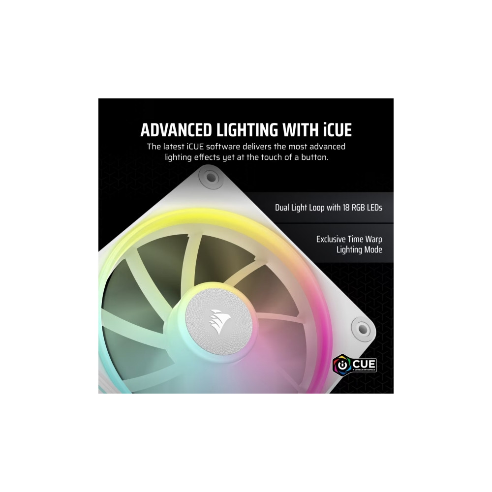 Produktbild för CORSAIR iCUE Link LX120 RGB Starter Kit - lådfläkt