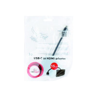Produktbild för Cablexpert A-CM-HDMIF-01 - videokort - HDMI / USB - 15 cm