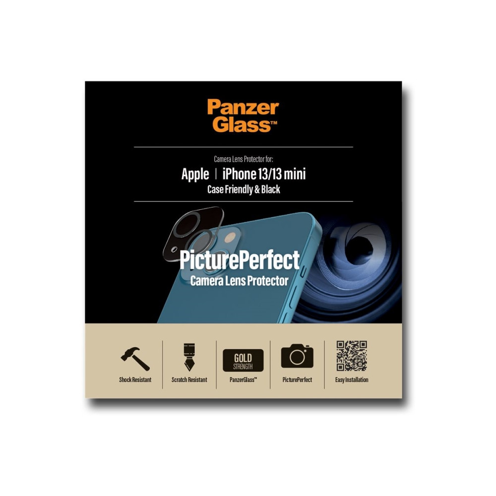 Produktbild för PanzerGlass PicturePerfect - linsskydd för mobiltelefon - lämplig för fodral