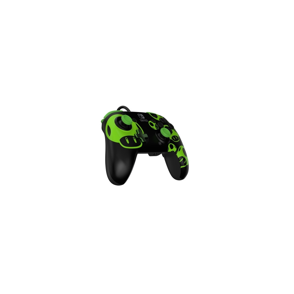 Produktbild för PDP REMATCH: 1-Up Glow in the Dark, Spelplatta, Nintendo Swi...