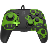 Produktbild för PDP REMATCH: 1-Up Glow in the Dark, Spelplatta, Nintendo Swi...