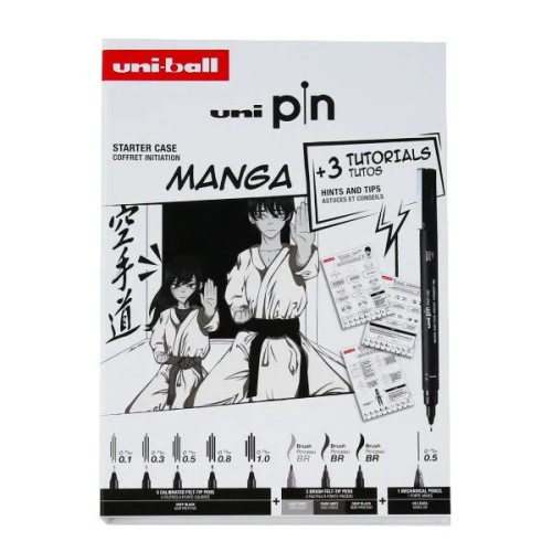 Uni-Ball Uni Pin Manga Collection Box