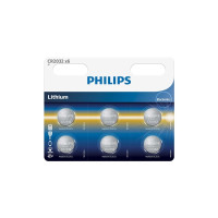Produktbild för Philips Minicells CR2032P6 batteri - 6 x CR2032 - Li