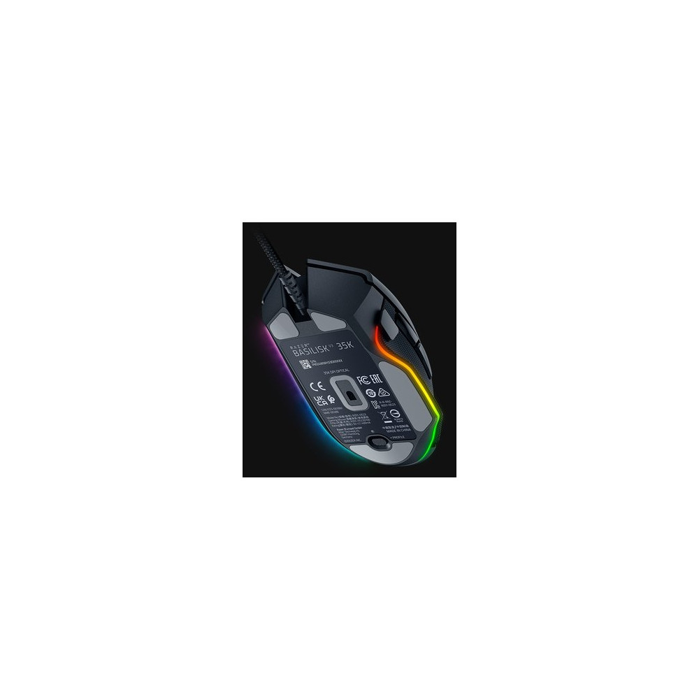 Produktbild för Razer Basilisk V3 35K - mus - USB - svart