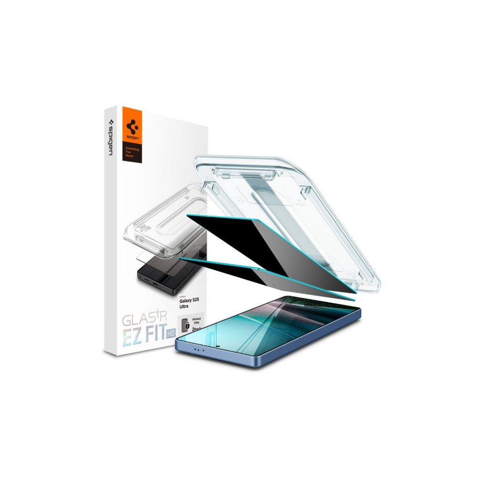 Produktbild för Dėklas Spigen Glas.TR EZ FIT HD Privacy Glass för Samsung Ga...