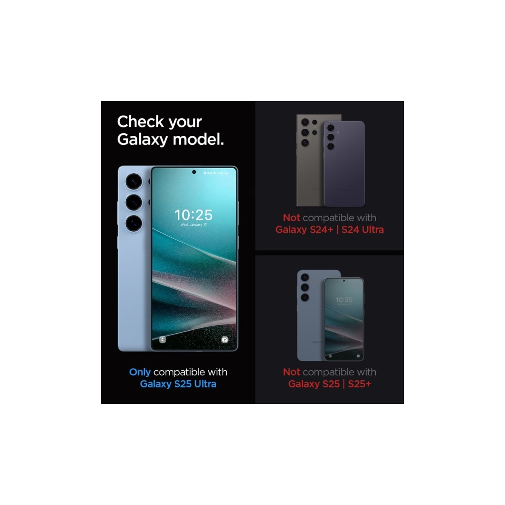 Produktbild för Dėklas Spigen Glas.TR EZ FIT HD Privacy Glass för Samsung Ga...