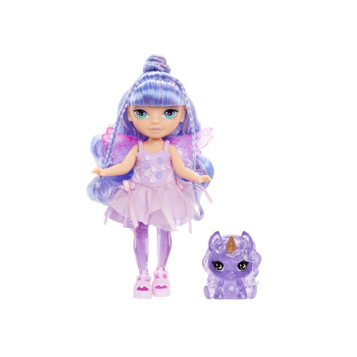 MGA Entertainment Rainbow High Littles Rainbow Fantasy Fairies Doll- Amethyst...