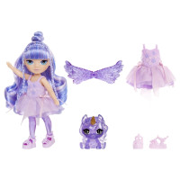Produktbild för Rainbow High Littles Rainbow Fantasy Fairies Doll- Amethyst...