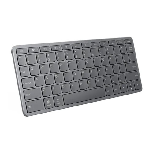 Lenovo Lenovo KB331U - tangentbord - flera enheter - QWERTY - USA, internationellt - luna gray Inmatningsenhet
