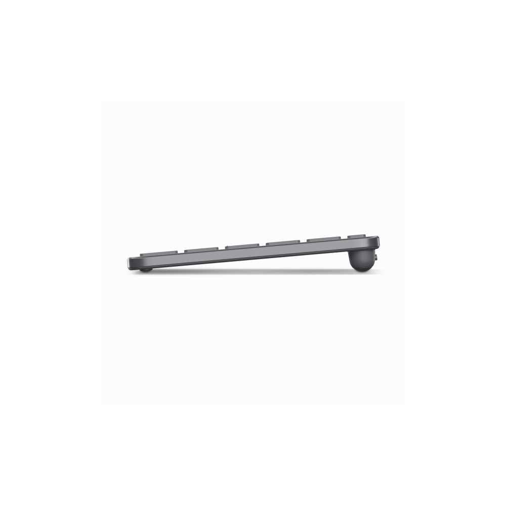 Produktbild för Lenovo KB331U - tangentbord - flera enheter - QWERTY - USA, internationellt - luna gray Inmatningsenhet