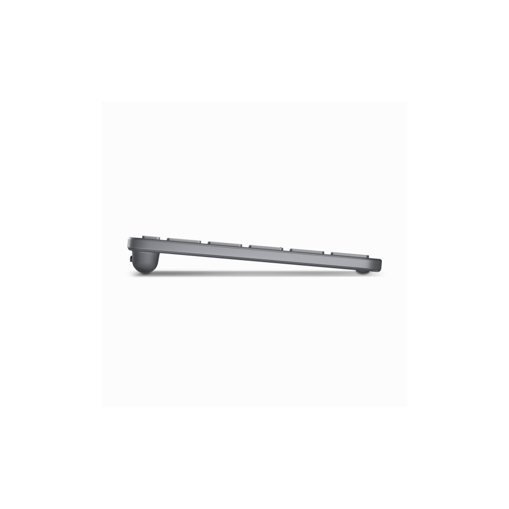 Produktbild för Lenovo KB331U - tangentbord - flera enheter - QWERTY - USA, internationellt - luna gray Inmatningsenhet