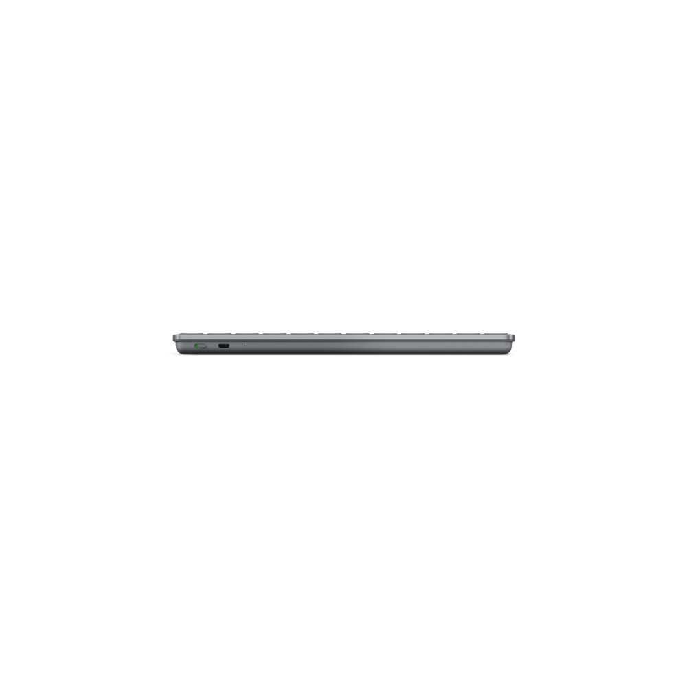 Produktbild för Lenovo KB331U - tangentbord - flera enheter - QWERTY - USA, internationellt - luna gray Inmatningsenhet