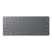 Produktbild för Lenovo KB331U - tangentbord - flera enheter - QWERTY - USA, internationellt - luna gray Inmatningsenhet