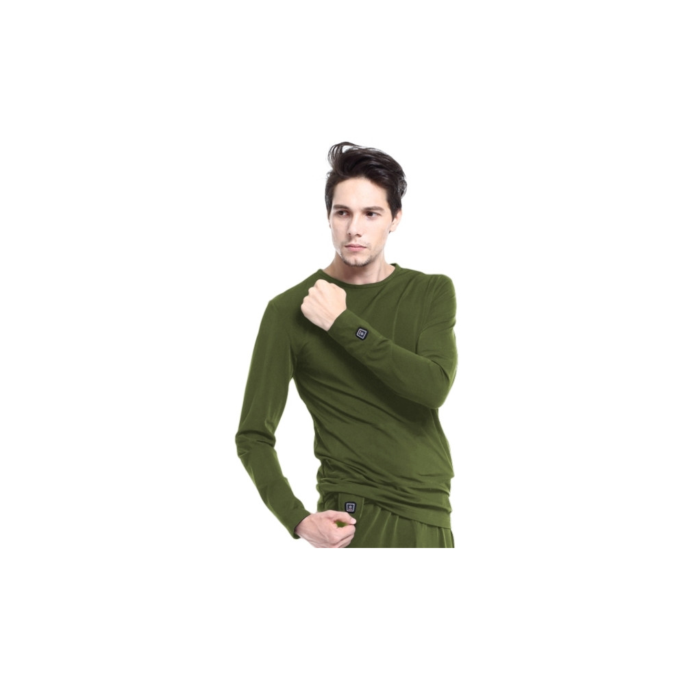 Produktbild för Glovii GJ1CXL, T-tröja, Vuxen, Unisex, Grön, Monokromatiskt,...