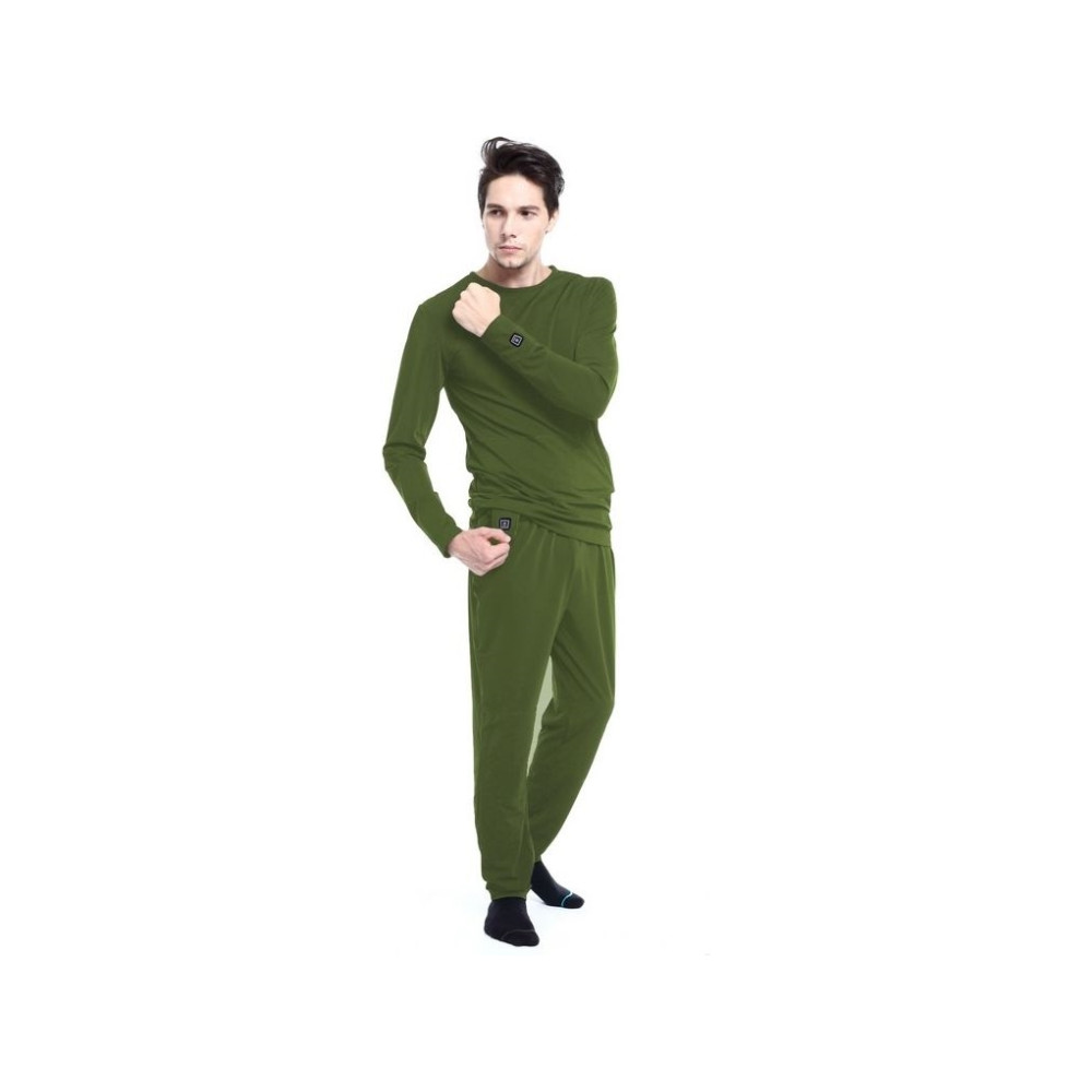 Produktbild för Glovii GJ1CXL, T-tröja, Vuxen, Unisex, Grön, Monokromatiskt,...