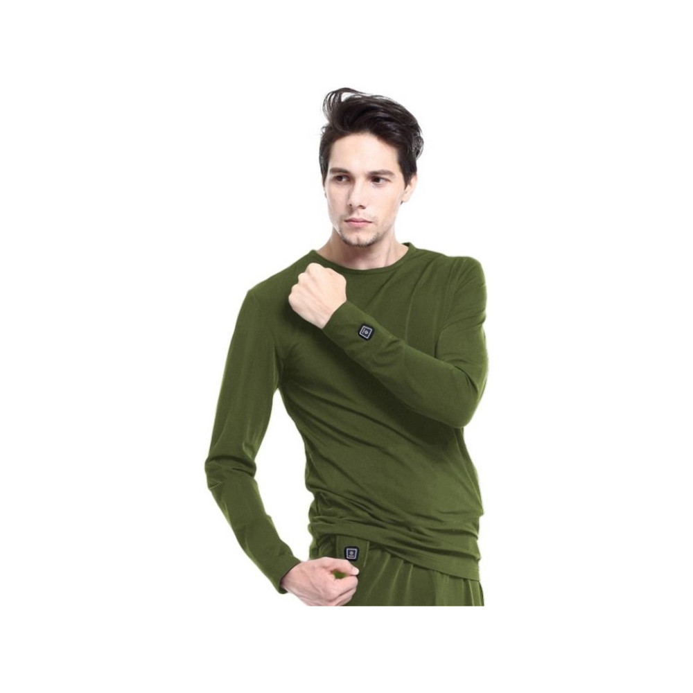 Produktbild för Glovii GJ1CXL, T-tröja, Vuxen, Unisex, Grön, Monokromatiskt,...