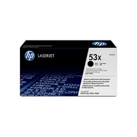 Produktbild för HP 53X - Lång livslängd - svart - original - LaserJet - tonerkassett (Q7553X)