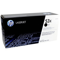 Produktbild för HP 53X - Lång livslängd - svart - original - LaserJet - tonerkassett (Q7553X)