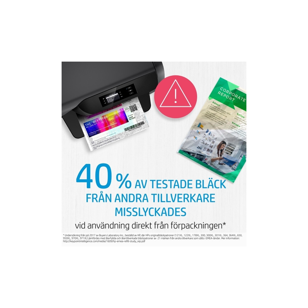 Produktbild för HP 920XL - Lång livslängd - svart - original - bläckpatron