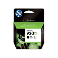 Produktbild för HP 920XL - Lång livslängd - svart - original - bläckpatron
