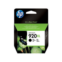 Produktbild för HP 920XL - Lång livslängd - svart - original - bläckpatron
