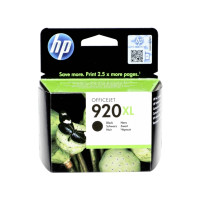 Produktbild för HP 920XL - Lång livslängd - svart - original - bläckpatron